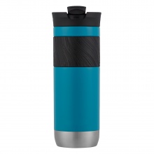 Contigo SnapSeal Byron 2.0 Thermo Stainless Steel Bottle (Thermalock Vacuum Insulation) 470ml Juniper Blue